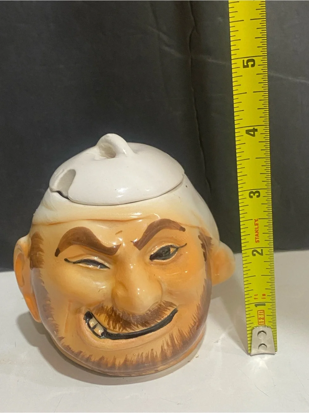 Vintage 1960s Disney Pirates Of The Caribbean Condiment Jar